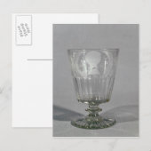 Wielgegraveerde goblet, c.1800-25 briefkaart (Voorkant / Achterkant)