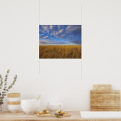 Wielgras en drama's van het meer van Freezeout Poster (Keuken)