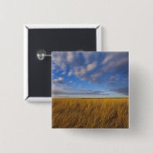 Wielgras en drama's van het meer van Freezeout Vierkante Button 5,1 Cm (Voorkant /achterkant)