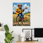 Wielharmonie: de rustieke ritmes van Beer Poster (Thuiskantoor)