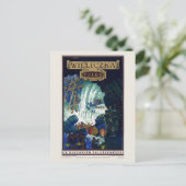 Wieliczka Poland Vintage Poster 1938 Briefkaart (Staand voorkant)