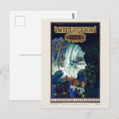 Wieliczka Poland Vintage Poster 1938 Briefkaart (Voorkant / Achterkant)