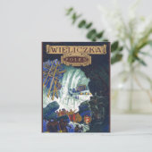 Wieliczka Polen/Polen Travel Salt Mine Art Briefkaart (Staand voorkant)