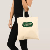 Wielliefhebbers en woordspelletje fortuin tote bag (Voorkant (product))