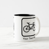  wiellijstLogo Tweekleurige Koffiemok (Voorkant rechts)