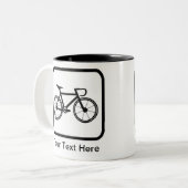  wiellijstLogo Tweekleurige Koffiemok (Voorkant links)