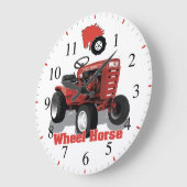 Wielpaarden C 100  Antiek tuintractor Grote Klok (Hoek)