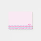 Wielpatroon aangepaste tekst wielrennen post-it® notes (Voorkant)