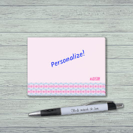 Wielpatroon aangepaste tekst wielrennen post-it® notes