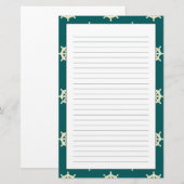  wielpatroon briefpapier (Voorkant / Achterkant)