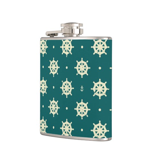 wielpatroon heupfles (Links)