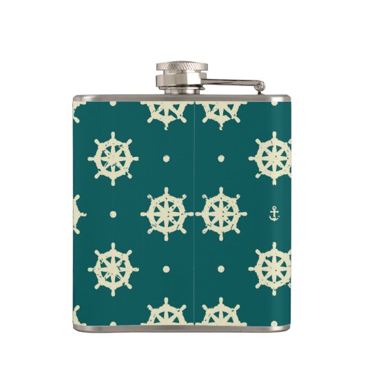  wielpatroon heupfles (Achterkant)