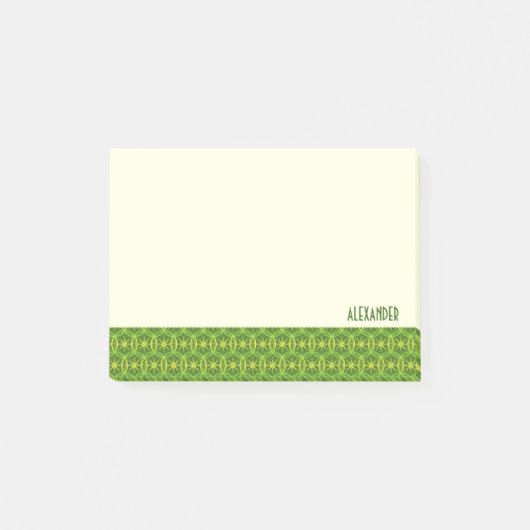 Wielpatroonverfkleuren aangepaste tekst post-it® notes (Voorkant)