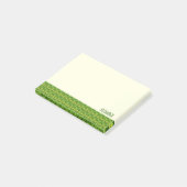 Wielpatroonverfkleuren aangepaste tekst post-it® notes (Schuin)