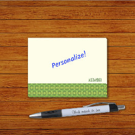 Wielpatroonverfkleuren aangepaste tekst post-it® notes