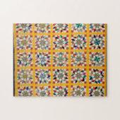 Wielquilt van de timmerman legpuzzel (Horizontaal)