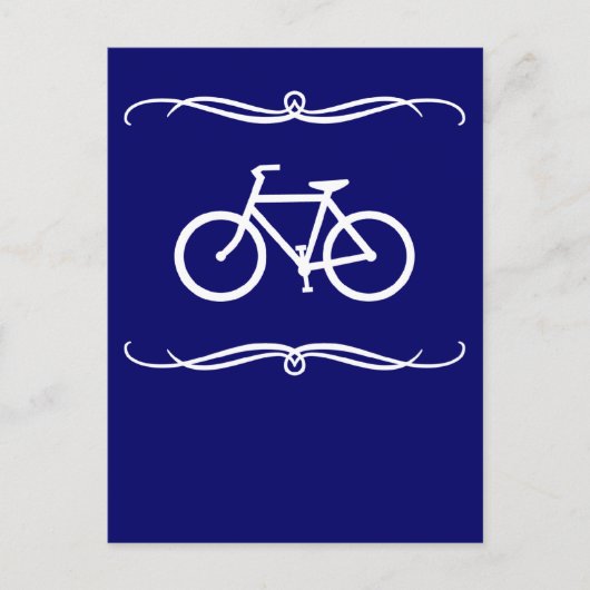 wielrennen briefkaart (Voorkant)