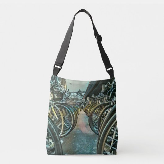 wielrennen crossbody tas (Voorkant)