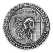  wielrennen keramische knop (Voorkant)