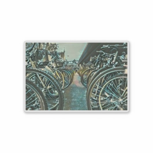  wielrennen sticker (Voorkant)