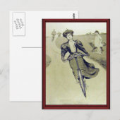  wielrenner briefkaart (Voorkant / Achterkant)