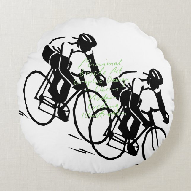  Wielrenrace Rond Kussen (Voorkant)