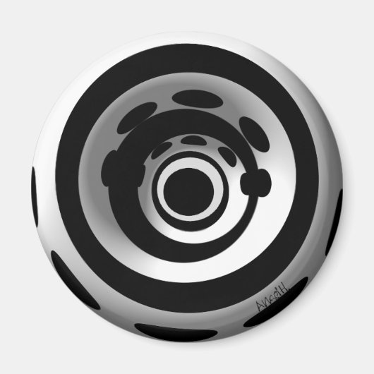 Wiels magnet (Voorkant)