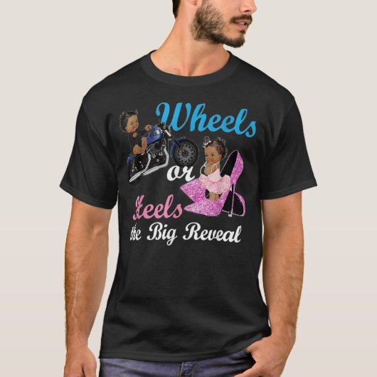 Wiels of Heels Het grote publiek jongens meisjes,  T-shirt (Voorkant)