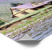 wielslipdruk poster (Hoek)