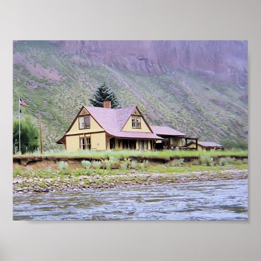 wielslipdruk poster (Voorkant)