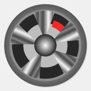 Wielsticker Ronde Sticker