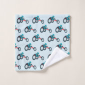 Wielstoel Racen Bad Handdoek (Wasdoekje)