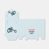 Wielstoel Racen Bedankdoosjes (Uitgevouwen)