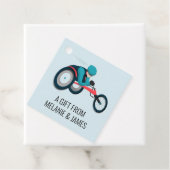 Wielstoel Racen Bedankjes Labels (In situ)