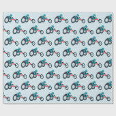 Wielstoel Racen Cadeaupapier (Vlak)