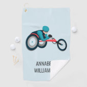 Wielstoel Racen Golfhanddoek (Insitu)