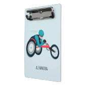 Wielstoel Racen Mini Klembord (Angled2)