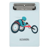 Wielstoel Racen Mini Klembord (Voorkant)