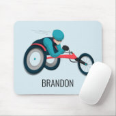 Wielstoel Racen Muismat (Met muis)