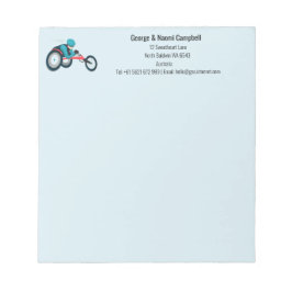 Wielstoel Racen Notitieblok