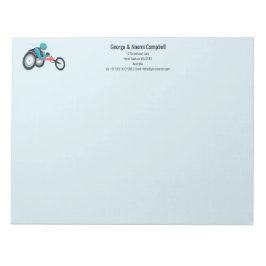 Wielstoel Racen Notitieblok