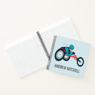 Wielstoel Racen Notitieboek