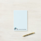 Wielstoel Racen Post-it® Notes (Op bureau)