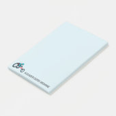 Wielstoel Racen Post-it® Notes (Schuin)