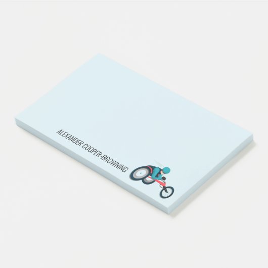 Wielstoel Racen Post-it® Notes (Schuin)