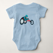 Wielstoel Racen Romper (Achterkant)