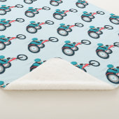 Wielstoel Racen Sherpa Deken (3/4)