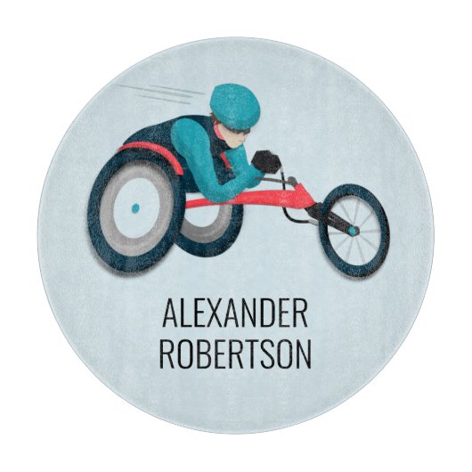 Wielstoel Racen Snijplank (Voorkant)