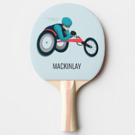 Wielstoel Racen Tafeltennisbatje