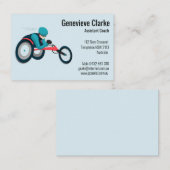 Wielstoel Racen Visitekaartje (Voorkant / Achterkant)